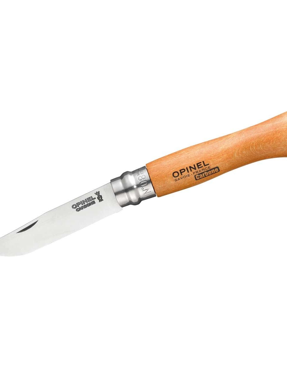 Opinel Taschenmesser No 08 Buche Carbon