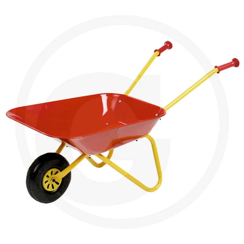 Rolly Toys Kindermetallschubkarre rot