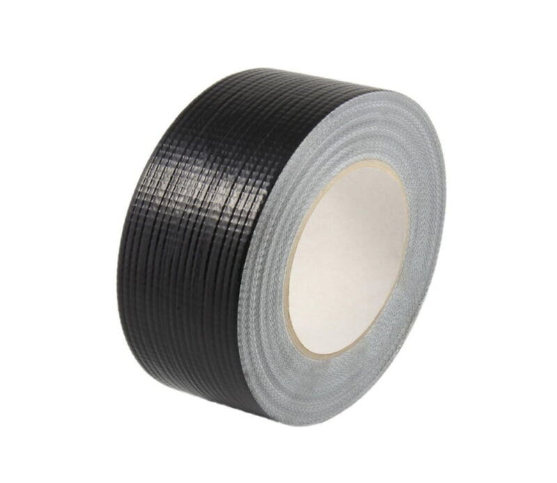 Gewebeband Steinband schwarz 50mm Rolle 50m innen/aussen