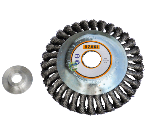 Ozaki UNKRAUTBUERSTE AØ 150MM IØ25,4/20MM