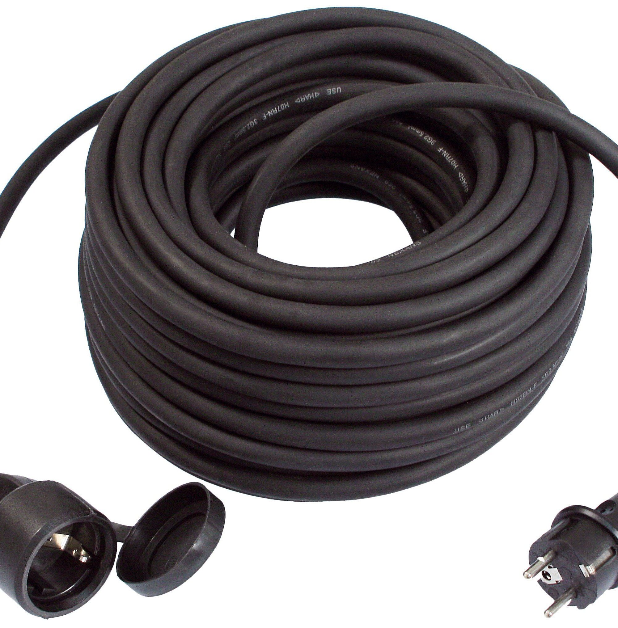Verlängerungskabel 230V spritzwassergeschützt Verlängerungskabel 1,5mm² IP44 10/25mtr