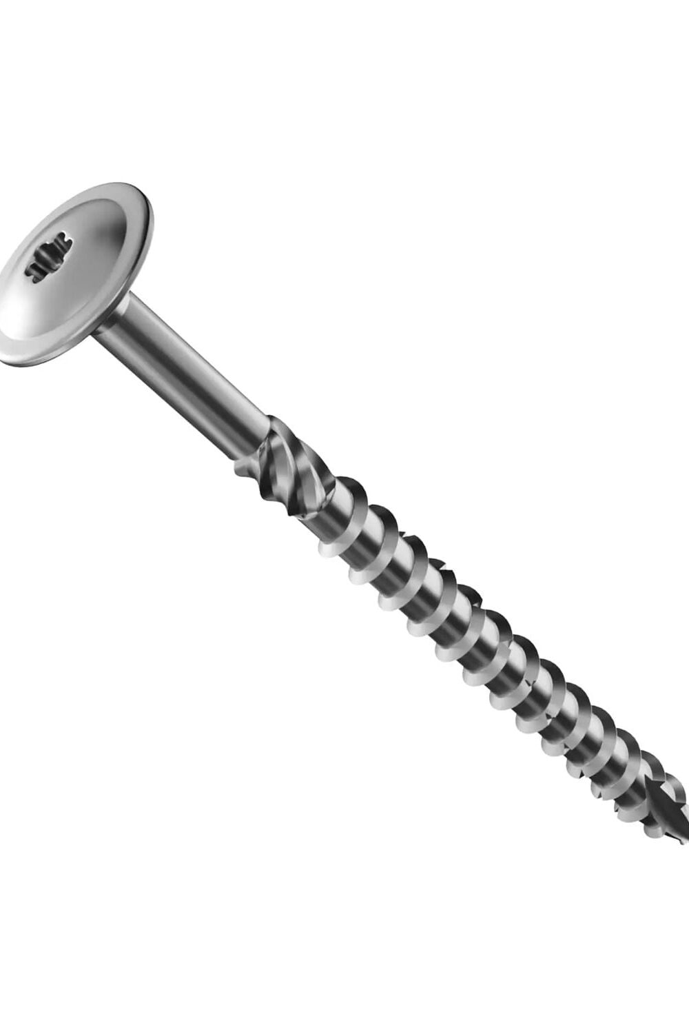 Spanplattenschrauben TX40 10mm verzinkt Tellerkopfschrauben mit ETA Zulassung 50Stk