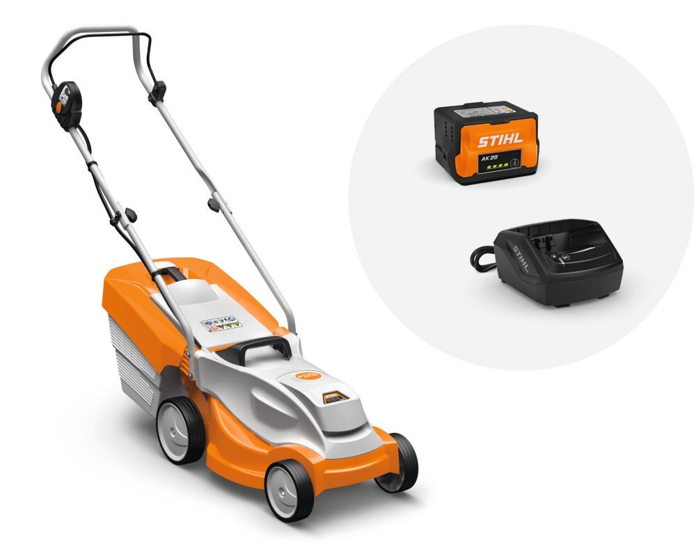 STIHL Akkurasenmäher-Set RMA 235 Set AK 20 + AL 101