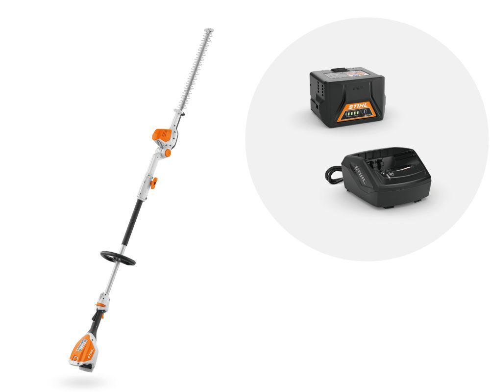 STIHL Akku Heckenschneider HLA 56 mit Akku und Ladegerät