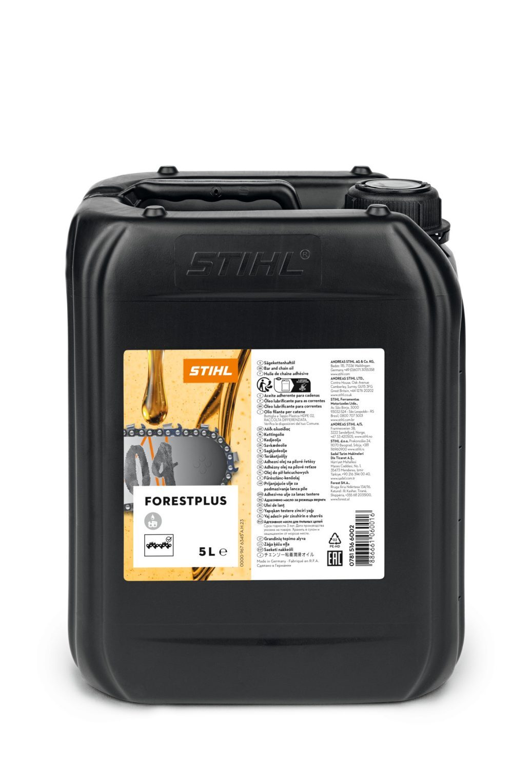 STIHL Sägekettenhaftöl ForestPlus 5 Liter