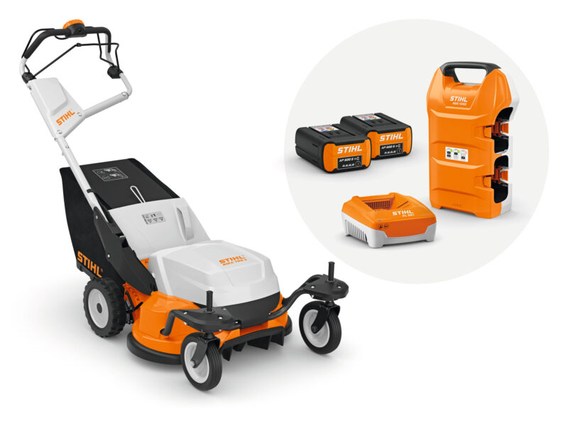 Stihl RMA 765 V Set, mit 2x AP 500 S + AL 501 + ADA 1000 Rasenmäher