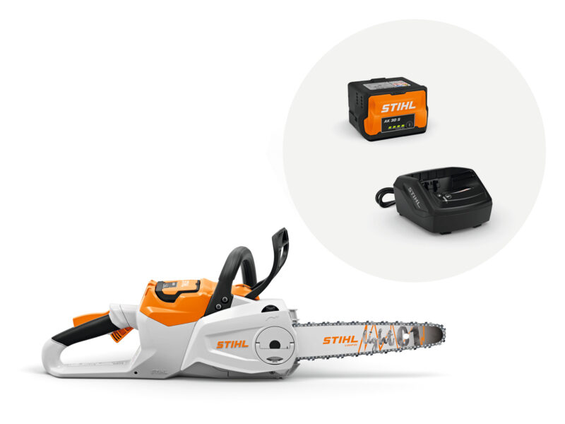 Stihl MSA 80 C-B mit Akku AK 30 S und Ladegerät AL 101 Kettensägen