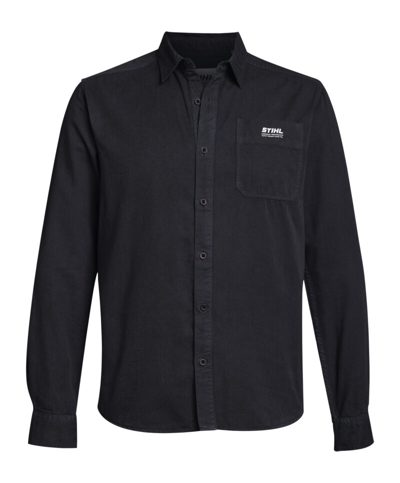 Stihl Hemd LYOCELL Grau Herren