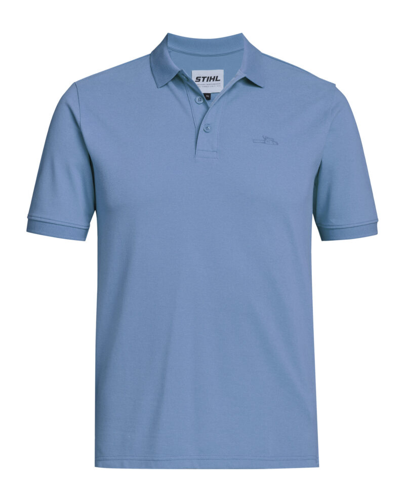 Stihl Poloshirt ICON BLUE Blau Herren