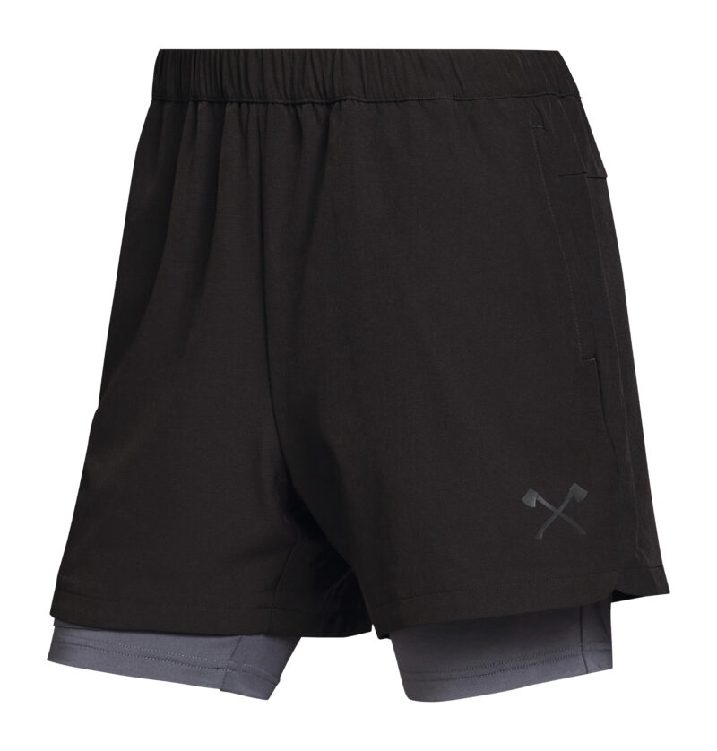 Stihl Shorts ATHLETIC LAYER Schwarz / Grau Herren