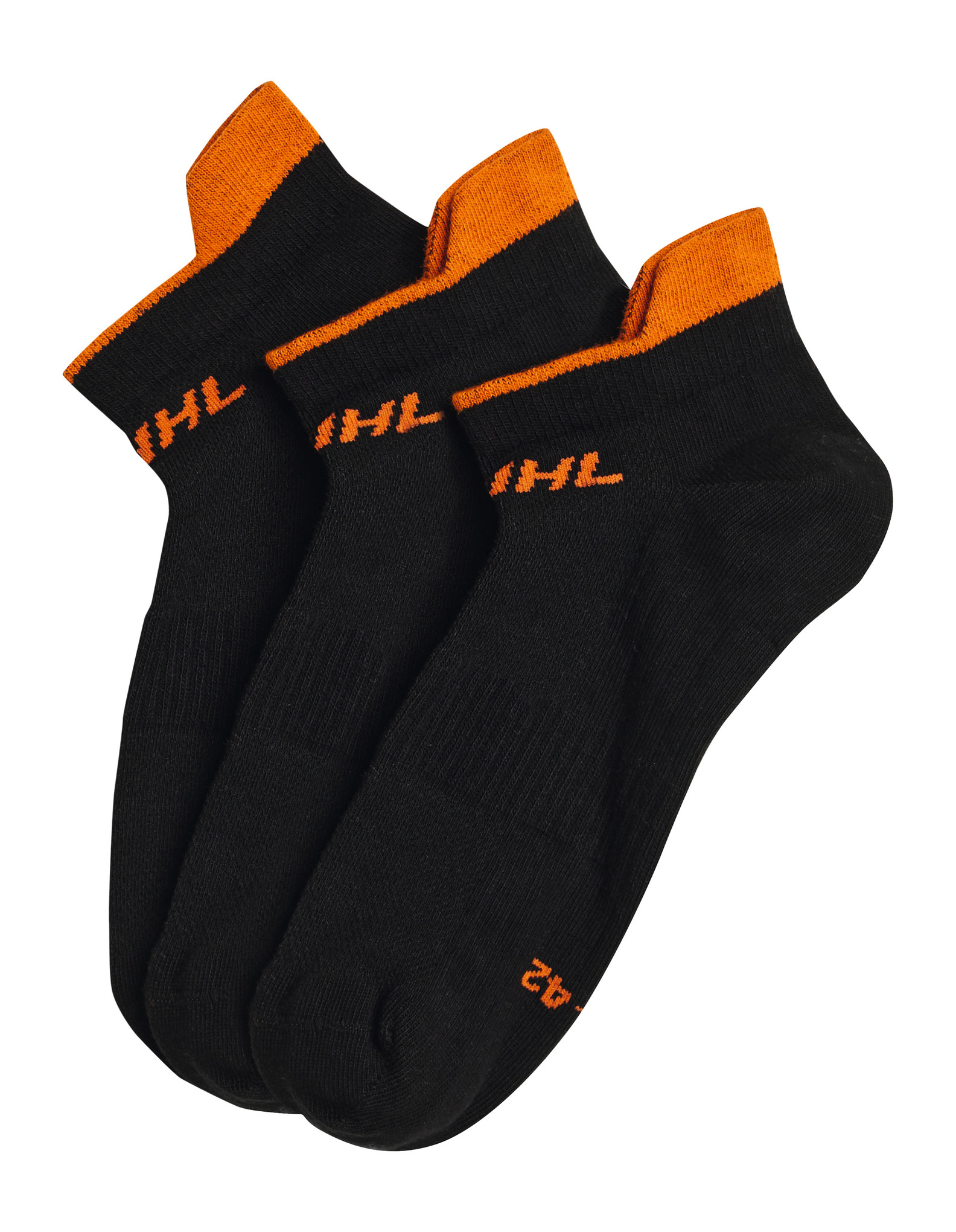 Stihl Socken SNEAKER 3er Set Schwarz Accessoires