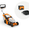 Stihl RMA 443 V mit Akku AK 30 S und Ladegerät AL 101 Rasenmäher