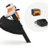 Stihl SHA 56 mit Akku AK 20 und Ladegerät AL 101 Laubbläser