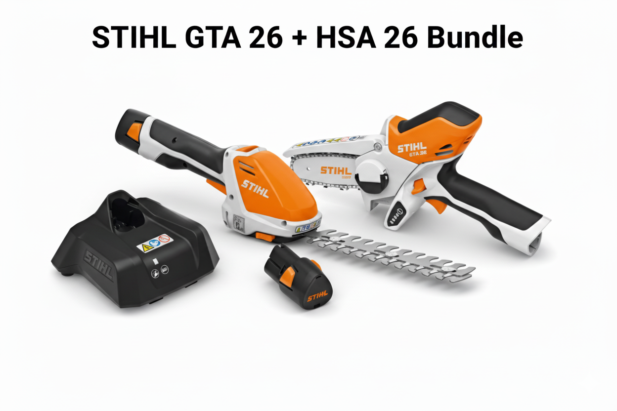 STIHL GTA 26 Gehölzschneider und HSA 26 Grasschere im Bundle!