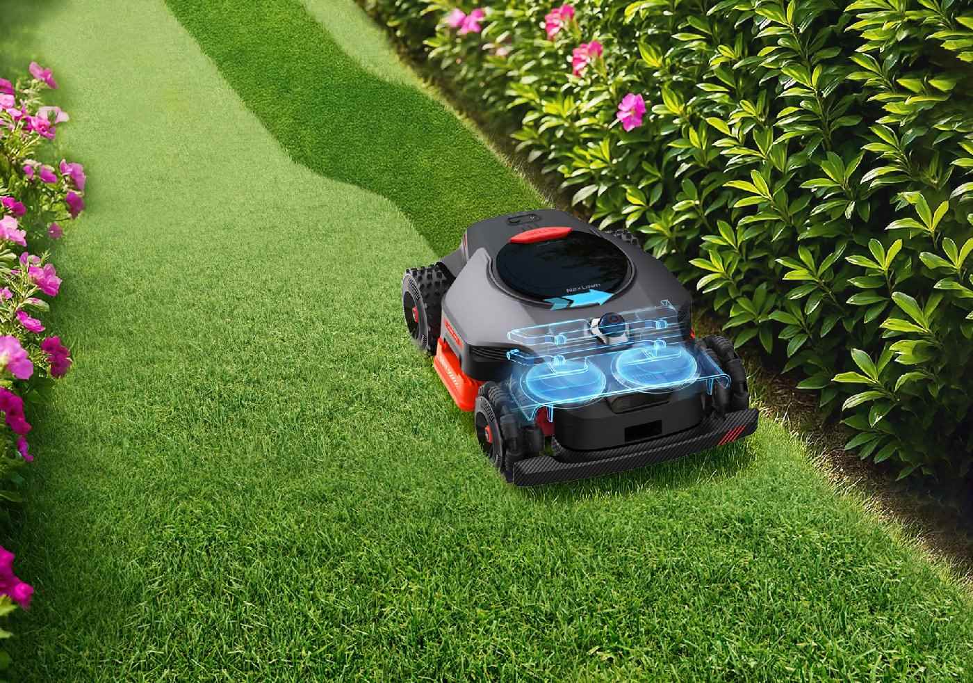 Nexlawn Mähroboter ohne Begrenzungskabel Vidar 3000 AWD – Bild 4
